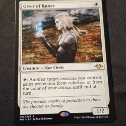Giver of Runes - Rare Creature - White - MTG - Modern Horizons 013/254 - NM+ - Image 2