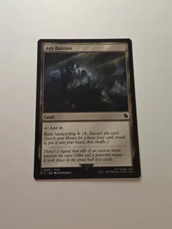 Ash Barrens 0374 MTG Commander FINAL FANTASY Common NP - Image 1