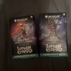 -Set of 2- Commander Decks Lorwyn Eclipsed ECL MTG - Image 1