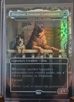 Dogmeat, Constant Companion - Yoshimaru, Ever Faithful Secret Lair Drop MTG Foil - Image 3