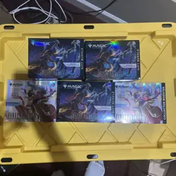 MTG Final Fantasy Collector Booster Lot 3 Gift Bundle 2 Omega - Image 1