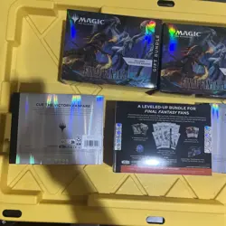 MTG Final Fantasy Collector Booster Lot 3 Gift Bundle 2 Omega - Image 2