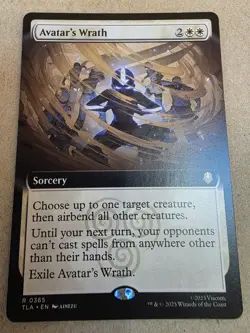 Avatar's Wrath - #365 Regular (Extended Art) Avatar: The Last Airbender - Mtg - Image 1