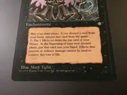 MTG Ice Age Necropotence LP - Image 3