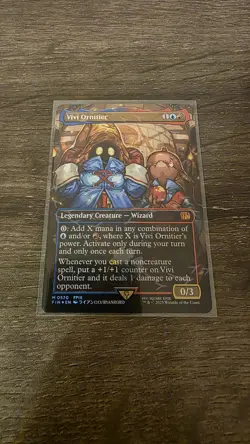 Vivi Ornitier (Borderless) (Chocobo Track Foil) Final Fantasy Foil - Image 1