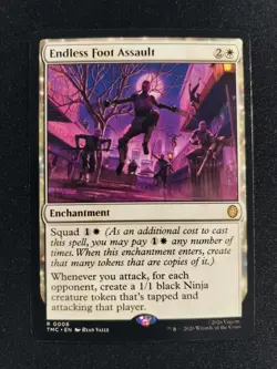 MTG Endless Foot Assault 0008 TMNT TMC NM - Image 1