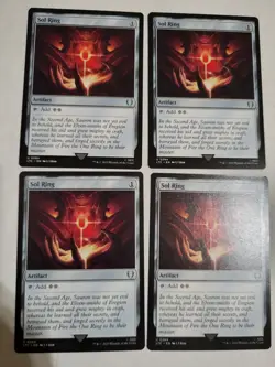 MTG SOL RING 4X SAME PICTURE EX-MINT FREE SHIP!!! - Image 1