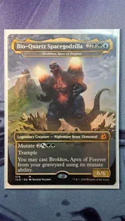 Bio-Quartz Spacegodzilla - Brokkos, Apex of Forever Ikoria: Lair of Behemoths... - Image 1