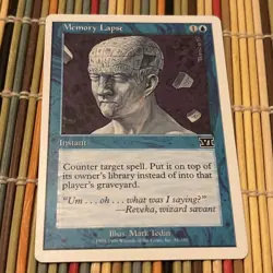 Memory Lapse Magic MTG Classic Sixth 6th Edition LP Free Shipping - Image 1