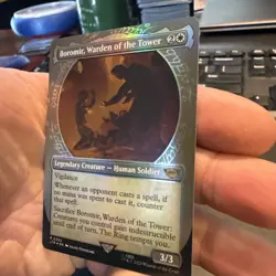 Boromir, Warden of the Tower (Showcase Foil) Lord of the Rings NM 302 - Image 3