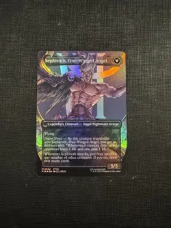 Sephiroth, Fabled SOLDIER (Borderless Foil) Final Fantasy 0382 MTG - Image 2