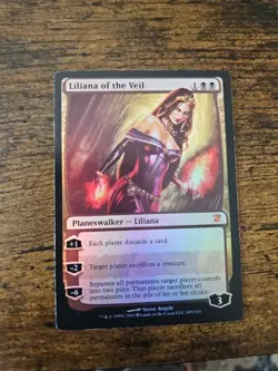 Magic: The Gathering Foil Mint Liliana of the Veil Modern Masters 2017 - Image 1