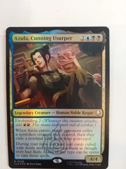FOIL AZULA, CUNNING USURPER mtg NM The Last Airbender Rare - Image 1