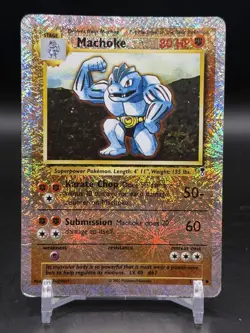 Machoke Legendary Collection Reverse Holo 51/110 Pokemon English WOTC HP - Image 1