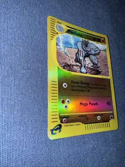 Machoke 38/144 Skyridge Reverse Holo Pokemon TCG MP - Image 2