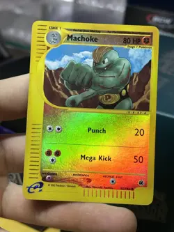 Machoke 85/165 Expedition 2002 Reverse Holo e-Series Pokemon Card TCG - Image 3