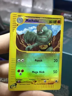Machoke 85/165 Expedition 2002 Reverse Holo e-Series Pokemon Card TCG - Image 4