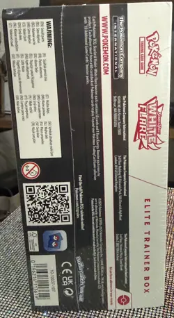 Pokemon TCG Scarlet & Violet White Flare ETB Elite Trainer Box Sealed - Image 5