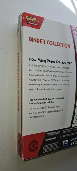 ✅Pokemon TCG: Scarlet & Violet 151 Binder Collection 4x Packs New Factory Sealed 820650853142 - Image 3