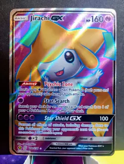 Pokemon TCG: Jirachi GX #79a/236 SM Unified Minds Full Art Alternate Promo - Image 1