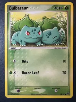 2005 Bulbasaur 012/017 POP Series 2 Regular Pokemon TCG NM / Mint - Image 1