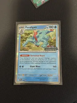 Feraligatr SVP089 Black Star Promo Temporal Forces Stamped Pokemon NM Holo - Image 1