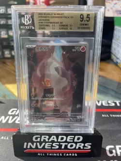 Charmander 2023 Pokemon Scarlet & Violet 151 sv2a Japanese Rare BGS 9.5 w/a 10!! - Image 1