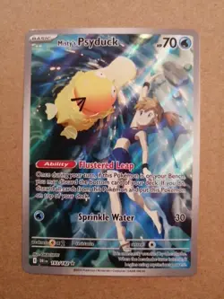 Misty’s Psyduck 193/182 Pokemon TCG Destined Rivals Illustration Rare - Image 1