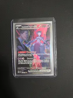 Pokemon TCG Destined Rivals Team Rockets Mewtwo EX Card 231/182 NM Condition - Image 2