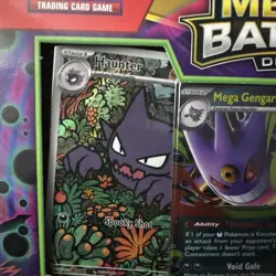 (2)Mega Gengar ex Pokemon TCG Mega Battle Deck Sealed Haunter 027 - Image 4