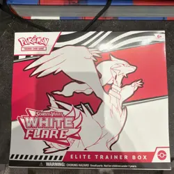 Pokemon TCG White Flare Elite Trainer Box ETB NEW SEALED - Image 2