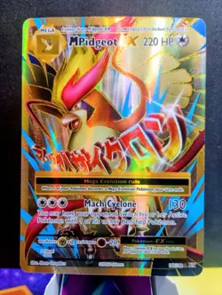 Pokemon TCG: Mega Pidgeot EX #105/108 XY Evolutions Full Art Ultra Rare Holo - Image 1