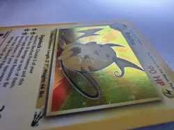 1999 Pokemon TCG Raichu Fossil Holo Rare 14/62 LP/MP - Image 3