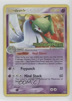 Gardevoir Reverse Foil Pokemon EX Emerald #4 2005 - Image 1