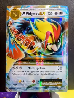 Pokemon TCG: Mega Pidgeot EX #65/108 XY Evolutions Ultra Rare Holo - Image 1