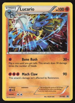 Lucario Holo XY40 Pokemon XY Promo - Image 1