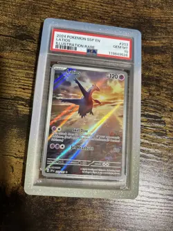 2024 Pokemon SSP en Latios Illustration PSA 10 Rare - Image 1