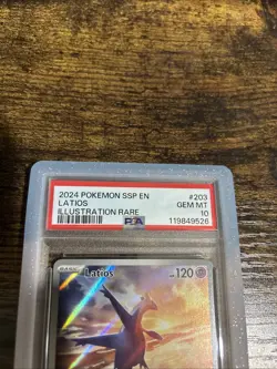 2024 Pokemon SSP en Latios Illustration PSA 10 Rare - Image 3