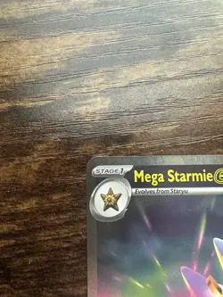 Mega Starmie EX SIR 118/088 Perfect Order English Pokemon NM (IN-HAND) - Image 2