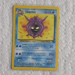 Wizards of the Coast Shellder Fossil Common Pokemon 30 HP 54/62 1st Edition - Image 1