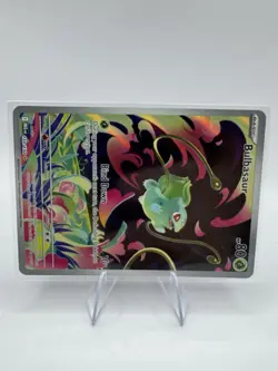 Pokemon TCG Bulbasaur 133/132 Secret Rare Mega Evolution Set Near Mint - Image 3
