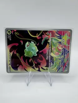 Pokemon TCG Bulbasaur 133/132 Secret Rare Mega Evolution Set Near Mint - Image 4
