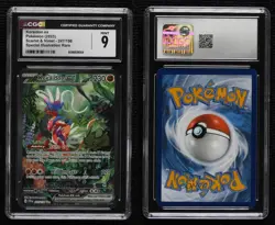 Koraidon ex Special Illustration Rare Pokemon Scarlet & Violet SV1 CGC 9 - Image 3