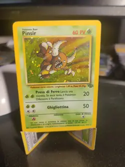 Pinsir - Holo - 9/64 Jungle Italian - Pokemon TCG - WOTC Unlimited - 2000 - Image 1