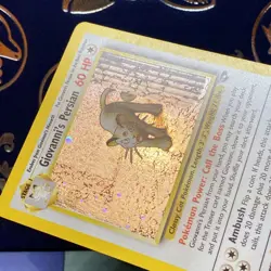 Pokemon TCG Giovanni's Persian 8/132 Gym Challenge Holo Rare LP - Image 4