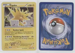 Zapdos Holo Pokemon Black & White Legendary Treasures #46 - Image 3