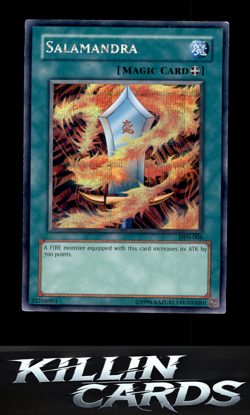 Salamandra (Dark Duel Stories) DDS-006 YuGiOh Prismatic Secret Rare Yu-Gi-Oh! Vi - Image 1