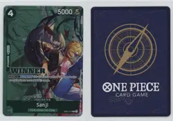 2024 One Piece Card Game Extra Memorial Collection EB01 English Sanji Alt Art - Image 3