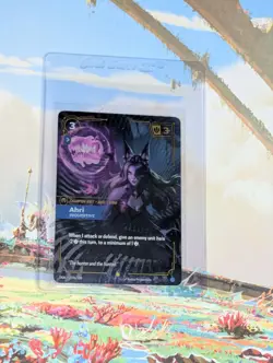 Riftbound Ahri Inquisitive (Alternate Art) NM Foil Origins - Image 1