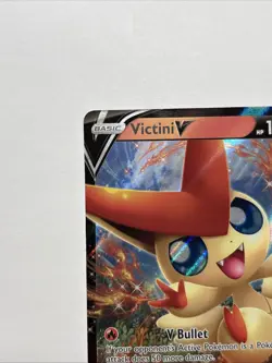 Victini V 021/163 Battle Styles Ultra Rare Holo Pokemon TCG Card NM - Image 3